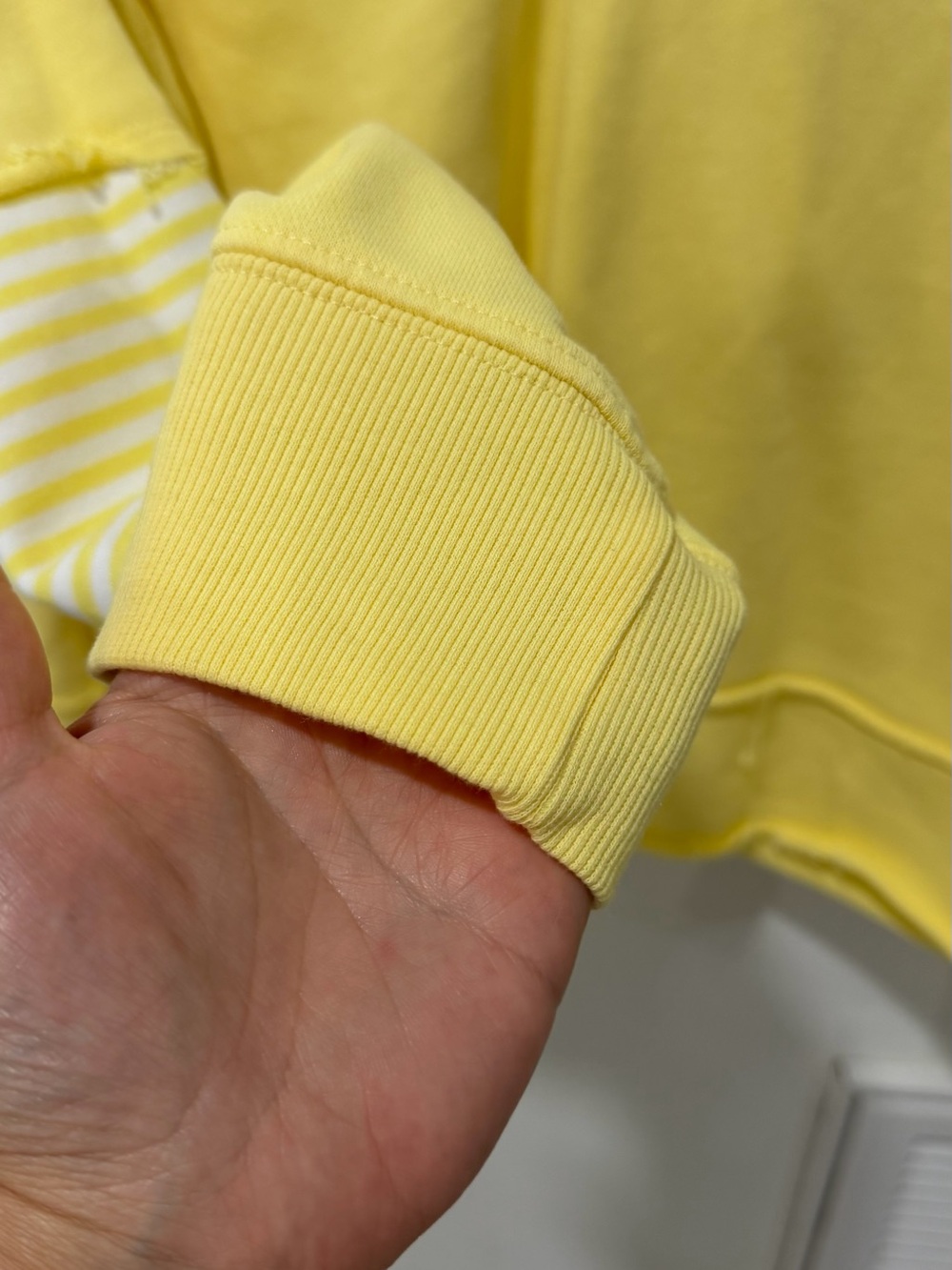 Sunny Stripe Yellow Jogger Set - Women Pants & Jumpsuits - Picture 4 of 10